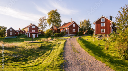 Traditionial village on the island Harstena in Sweden, principal photo
