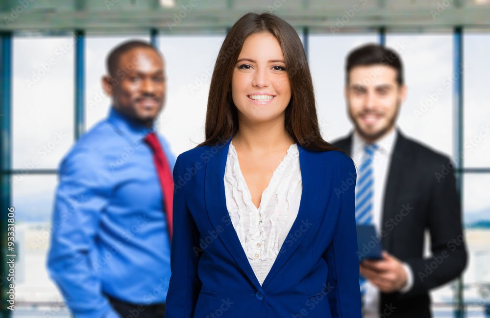 Young business team Young business team
