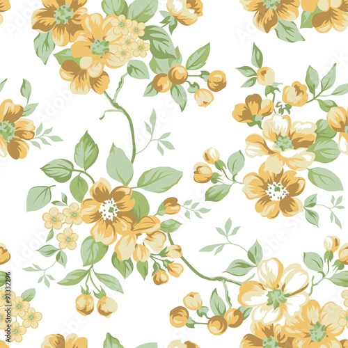 Clair Floral Seamless Pattern © Eduardo Santarosa