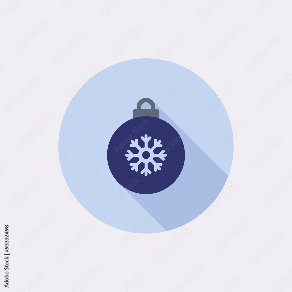 flat ball ornament christmas background flat ball ornament christmas background