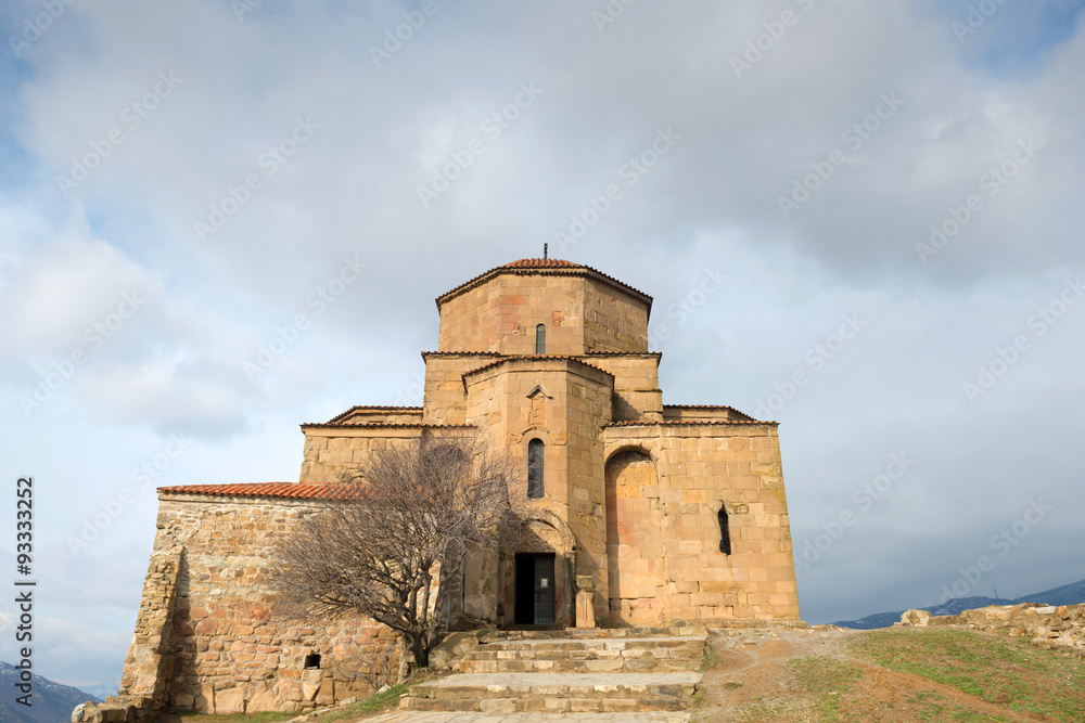 Jvari Orthodox Monastery in Mtskheta - the old capital of Georgia
