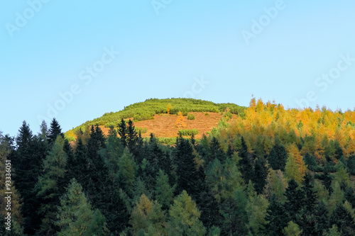 Sonnenuntergang im Hochgebirge