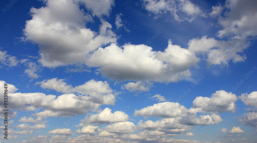 Blue sky with clouds Blue sky with clouds