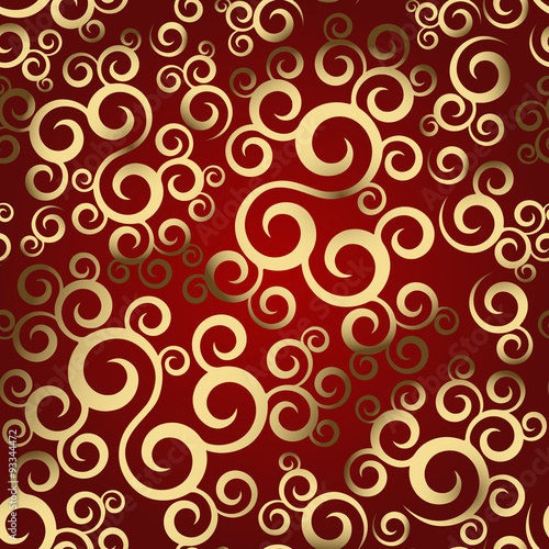 Christmas seamless pattern vector background from multicolored