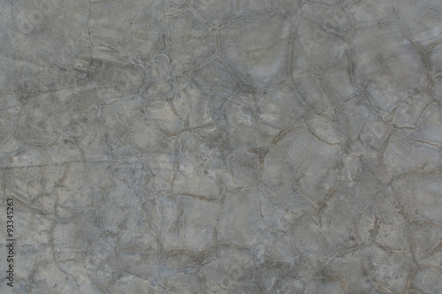 Background of Crack on Polish Concrete Wall