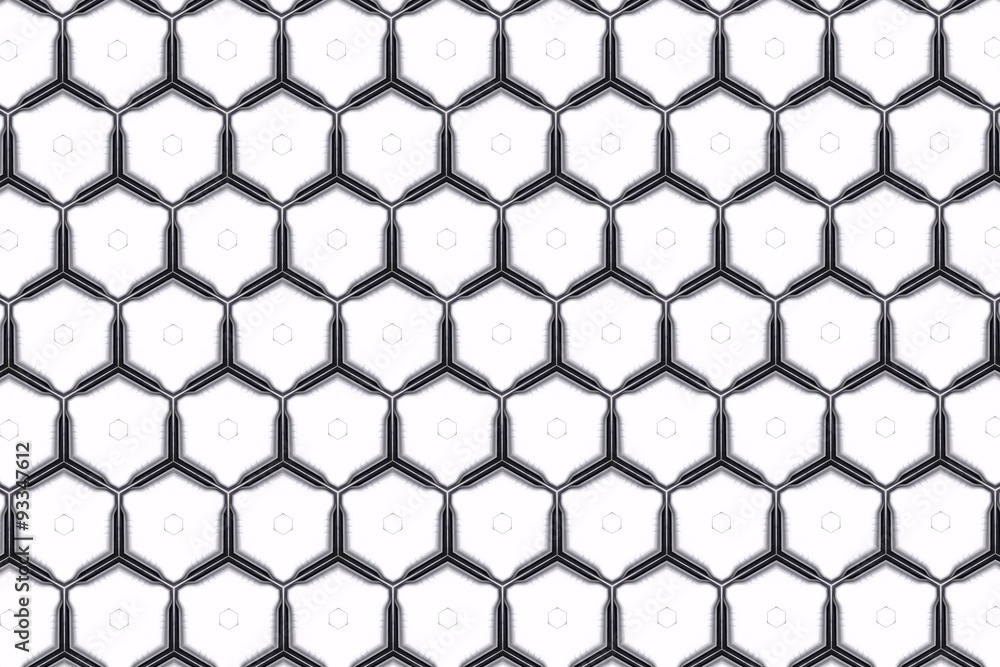 Fototapeta premium Орнамент с элементами серого цвета. 6 