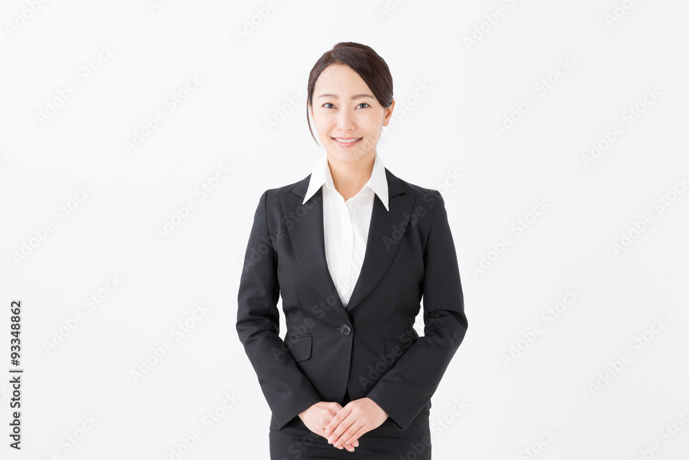 © taka - portrait of asian businesswoman isolated on white background © taka - portrait of asian businesswoman isolated on white background