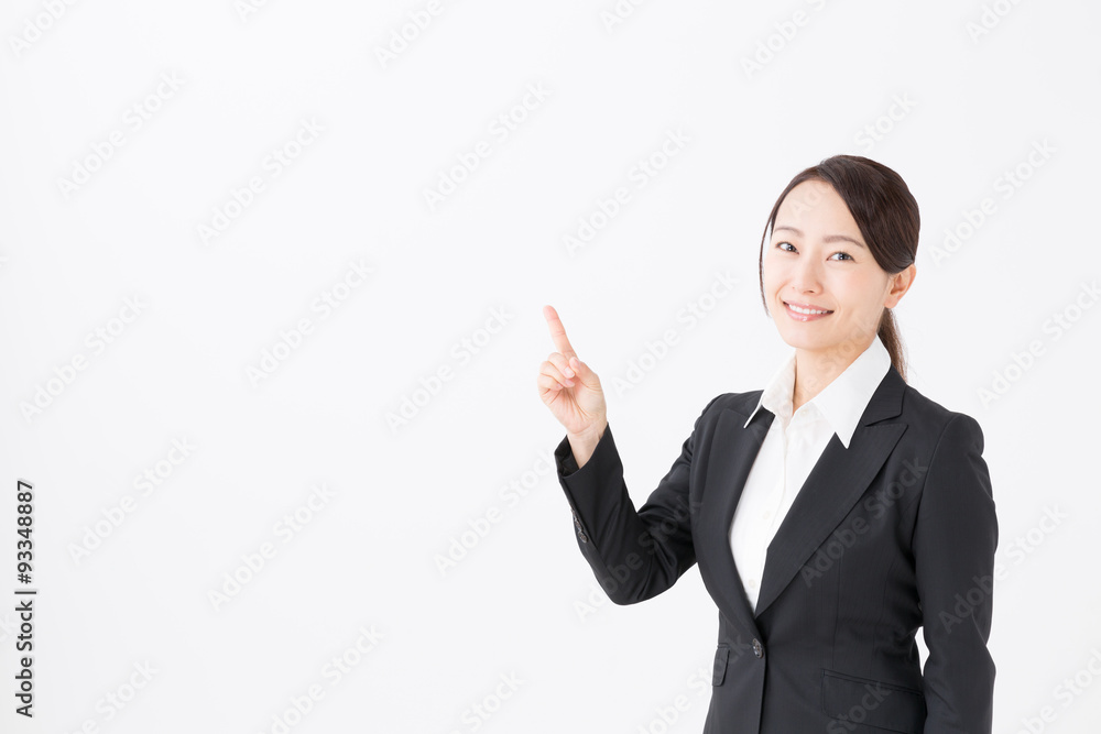 portrait of asian businesswoman isolated on white background portrait of asian businesswoman isolated on white background
