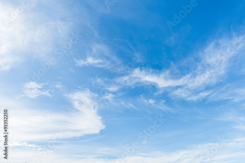 blue sky with cloud © bouybin