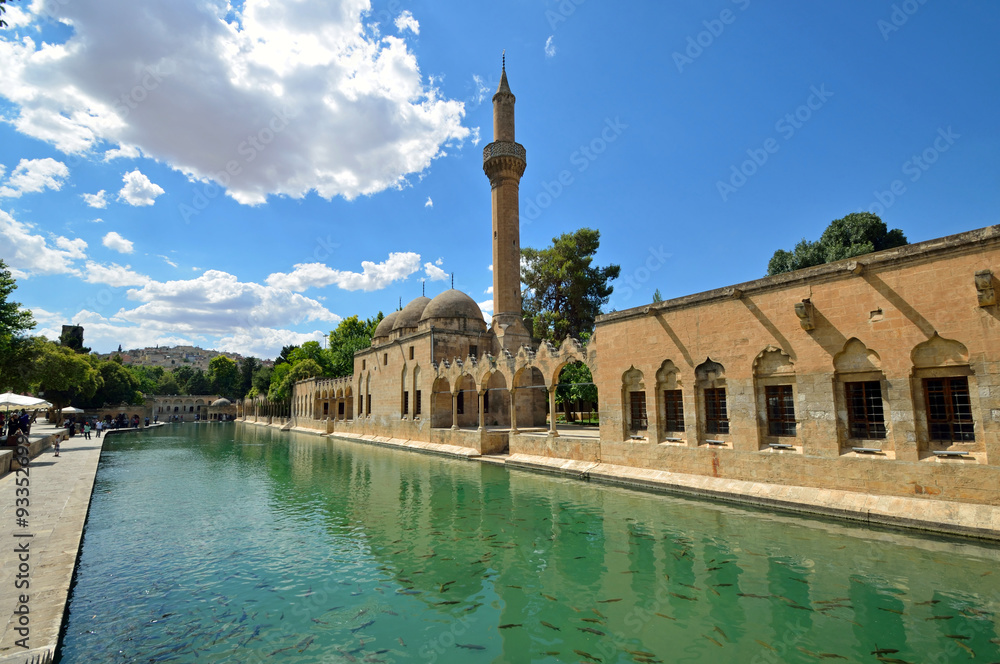 Naklejka premium Abraham's Pool in Sanliurfa,Turkey