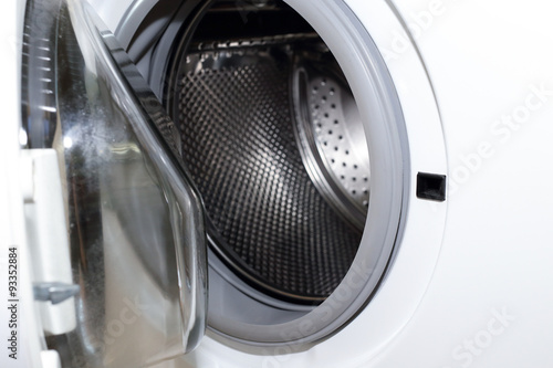 white washing machine for housework clothes cleaning © sutichak