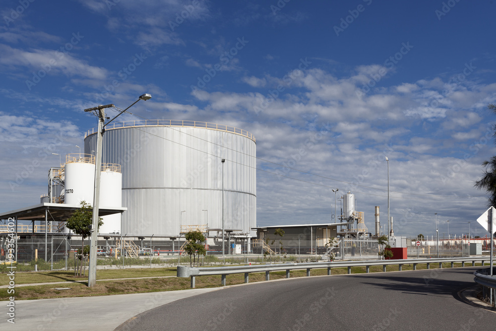 Obraz premium Industrial Warehouse Building