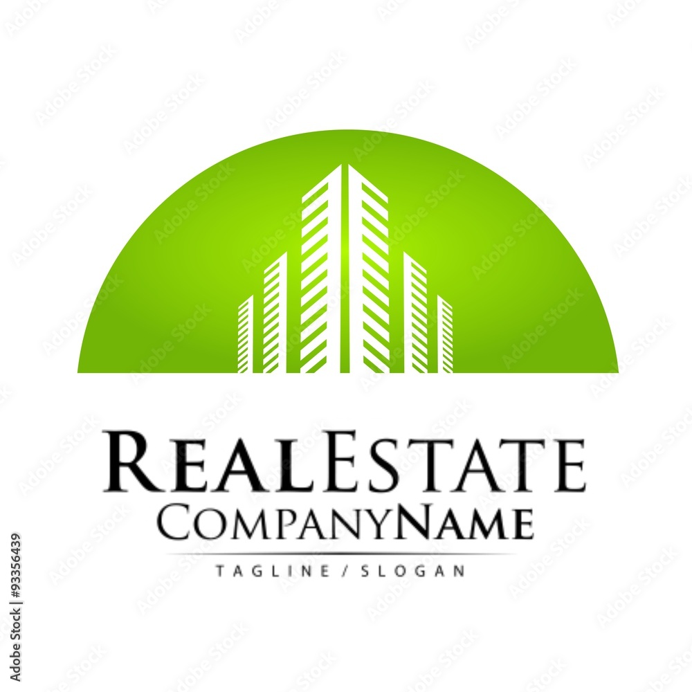 Real Estate Property Vector Logo Design 