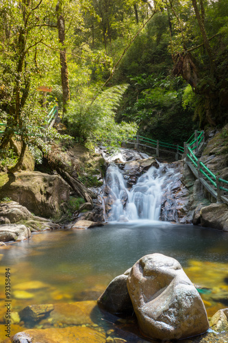Waterfall with stone foreground from 