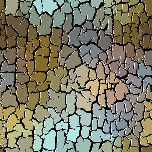 Pinting pattern with grunge effect.