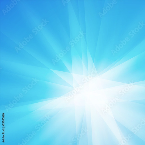 blue rays crystal texture background