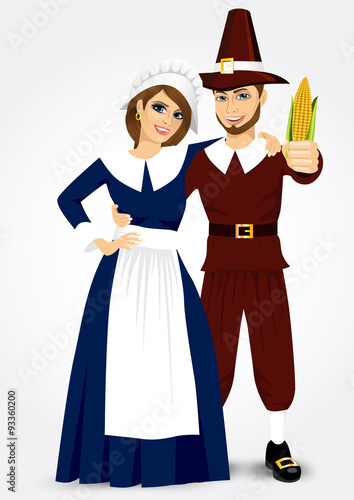pilgrim couple