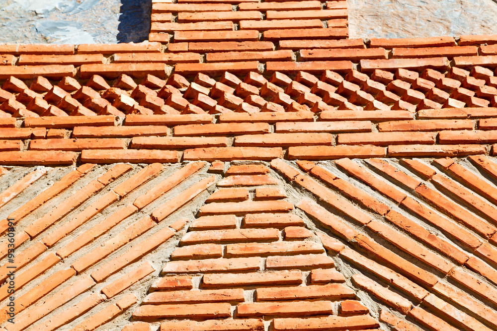 red tile in morocco africa texture red tile in morocco africa texture