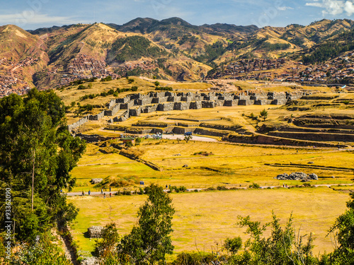 Fortification of Sacsayhuaman photo