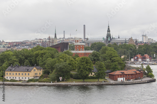 Canvas Print Schweden Stockholm im Sommer