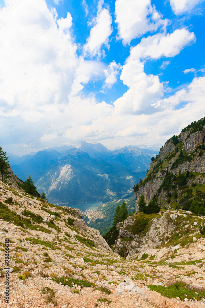 Fototapeta premium Alpine gully