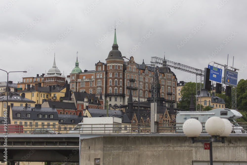 Fototapeta premium Schweden Stockholm im Sommer