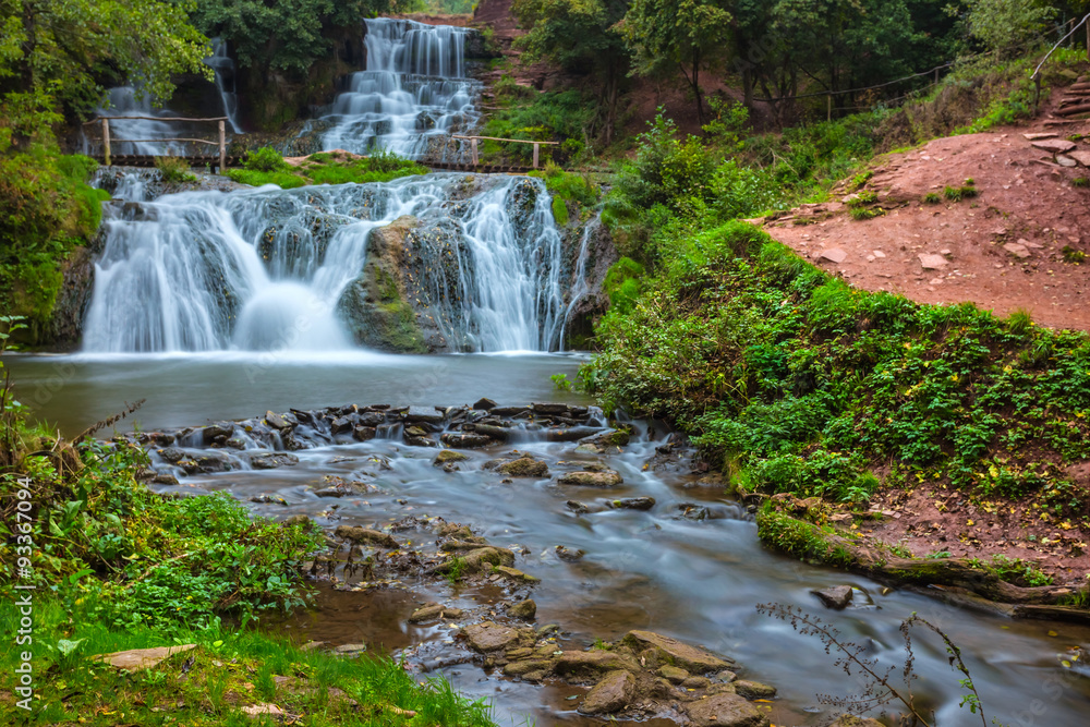 ukraine dzhhuryn waterfall