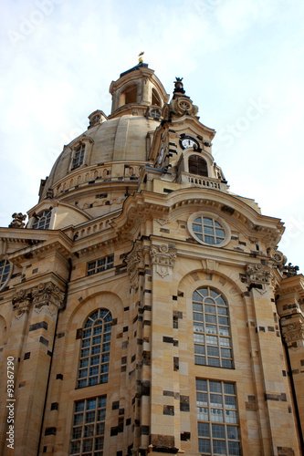 The Dresden Frauenkirche, Lutheran church in Dresden, Germany © Eve81
