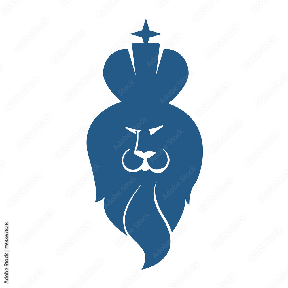 Heraldic elements. lion Heraldic elements. lion