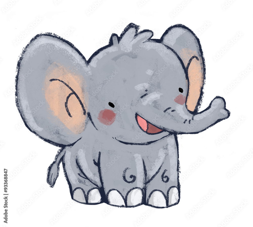 Fototapeta premium elefante pequeño