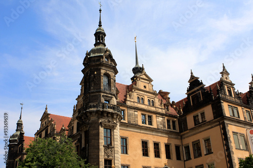 Dresden historic castle or Royal palace, Germany