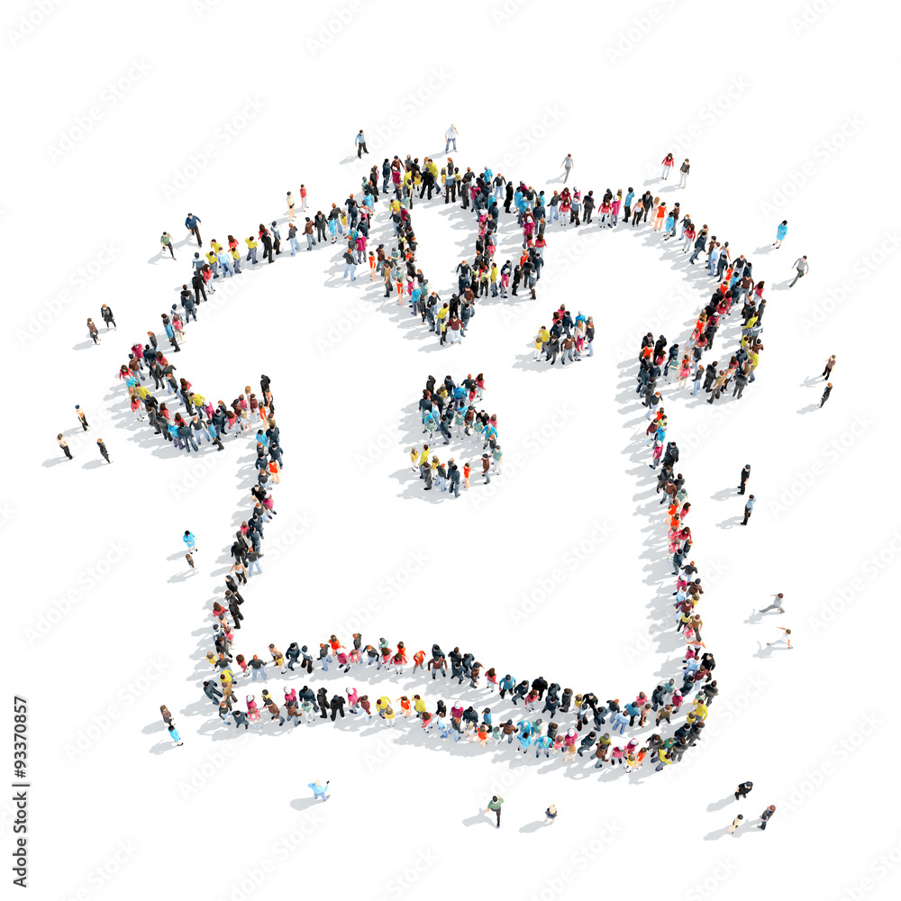 people shape T-shirt cartoon people shape T-shirt cartoon