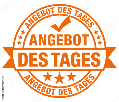 Angebot des Tages - Stempel