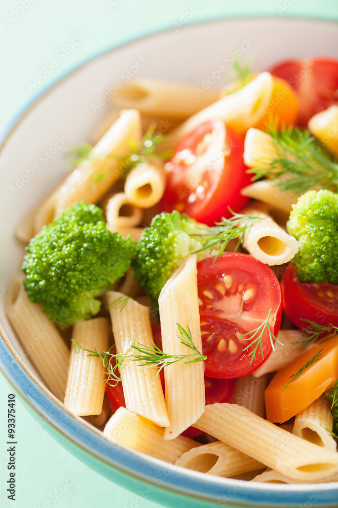 veggie penne pasta with broccoli tomato carrot veggie penne pasta with broccoli tomato carrot