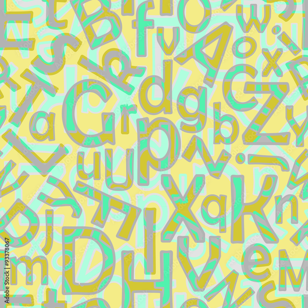 continuous letters pattern continuous letters pattern