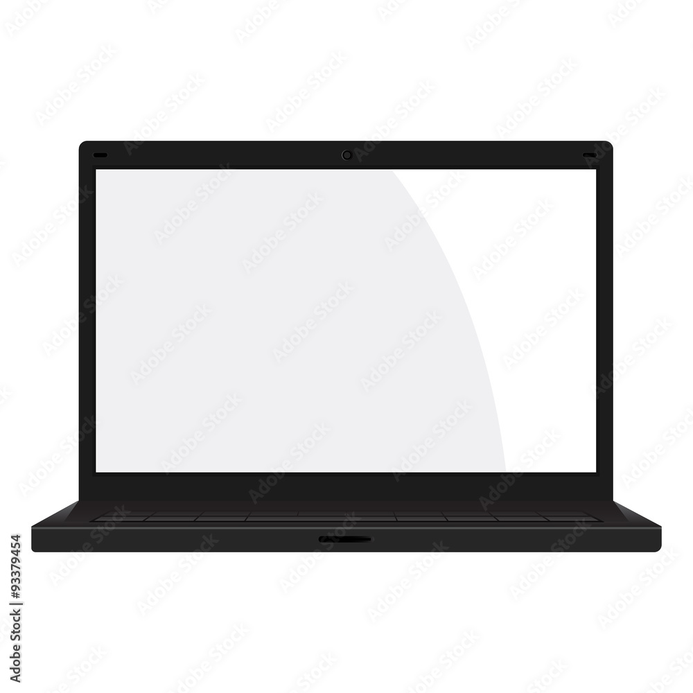Laptop illustration Laptop illustration