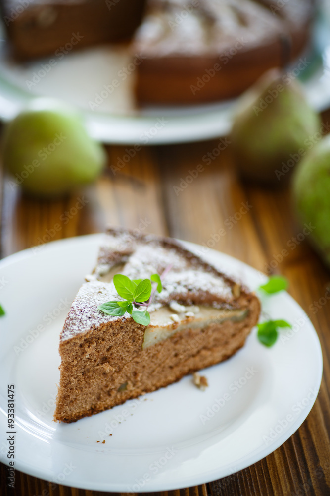 cake with pears cake with pears