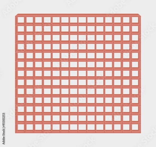 red jail bars