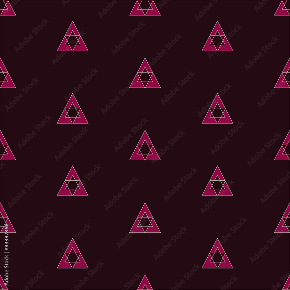 Abstract seamless pattern. A geometric design.