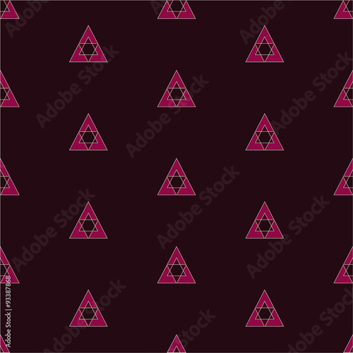 Abstract seamless pattern. A geometric design.