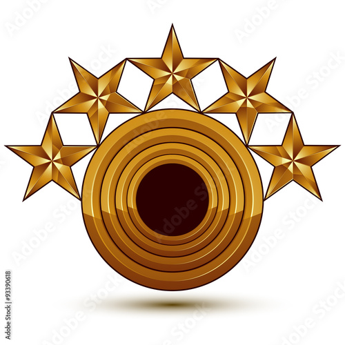 Sophisticated vector emblem...