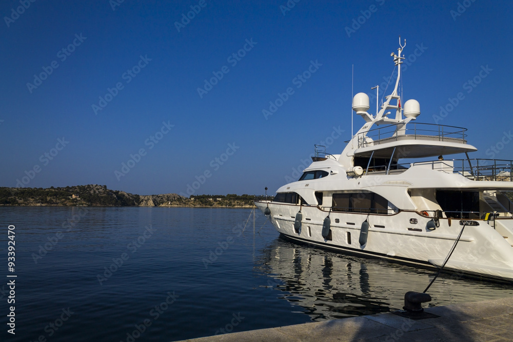 Fototapeta premium Luxury yacht