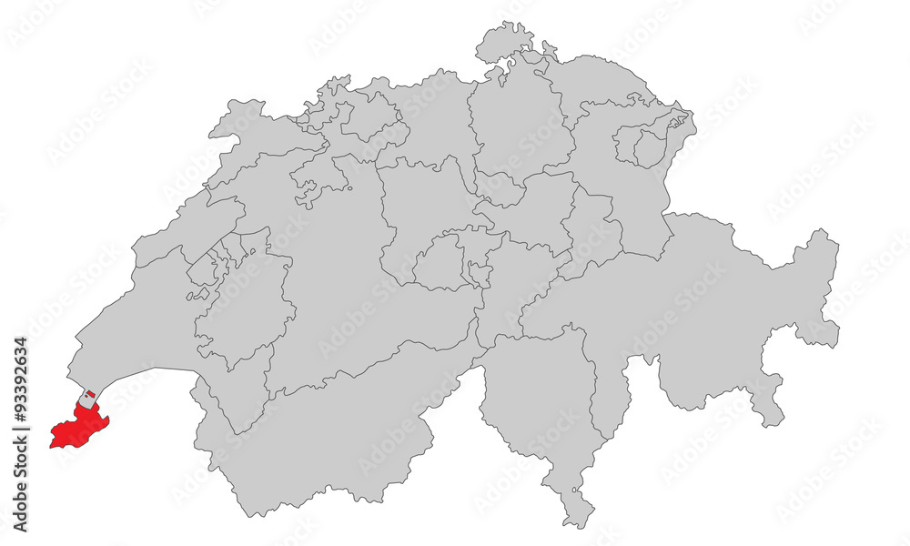 Obraz premium Schweiz - Genf