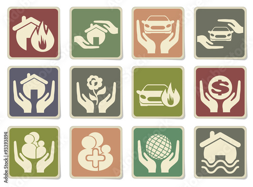 insurance icons