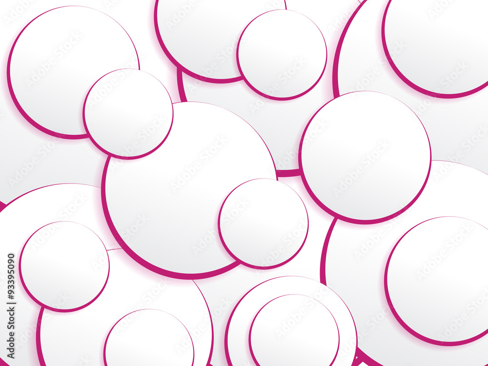 Abstract circles pink gradient background Abstract circles pink gradient background