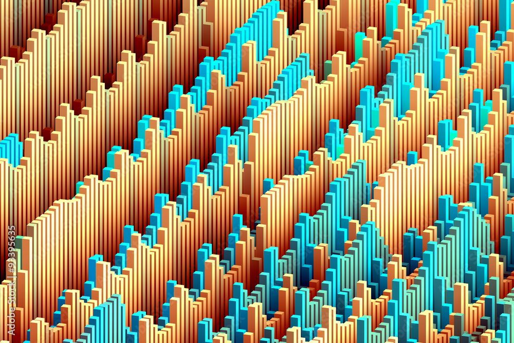 Obraz premium Abstract 3d background