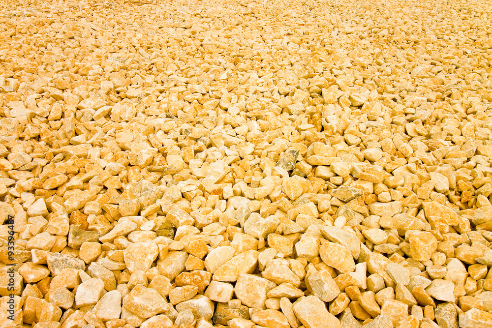 Expanse of orange gravel. Useful image as background Expanse of orange gravel. Useful image as background