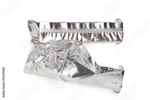 package on the white background