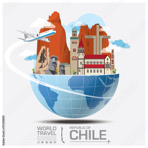 Chile Landmark Global Travel And Journey Infographic