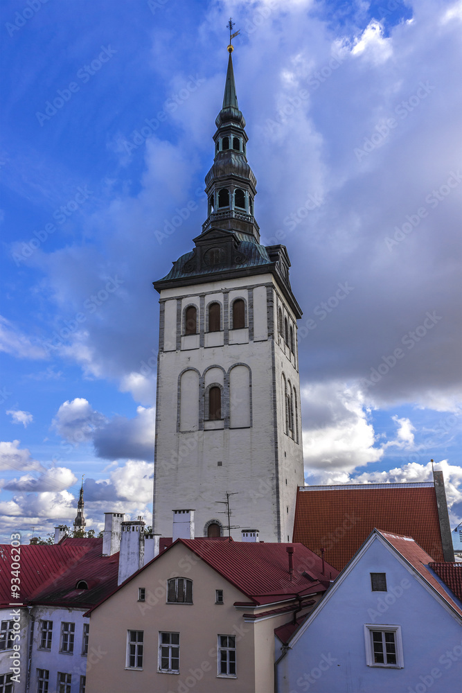 St. Nicholas Church (Niguliste kirik) in Tallinn, Estonia.